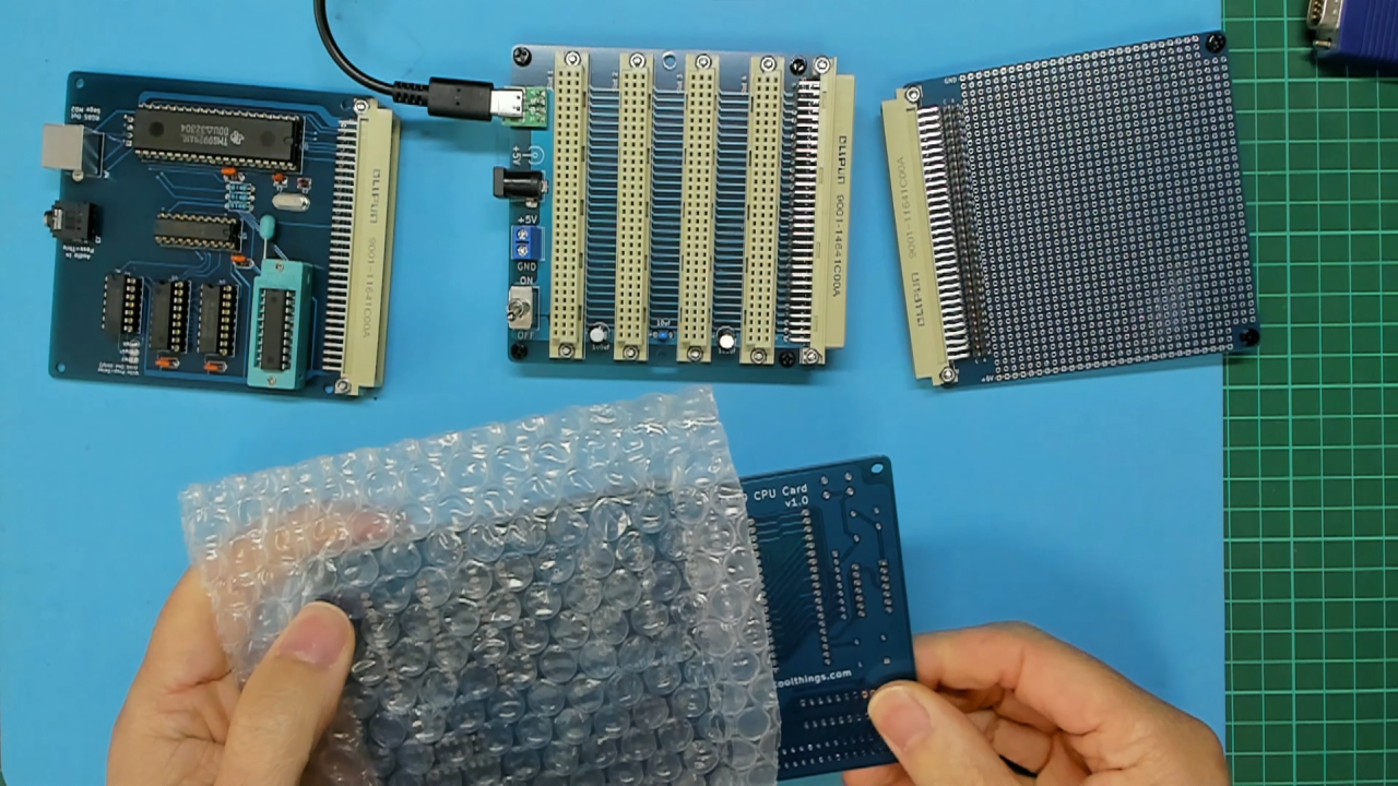 Minimalist Europe Card Bus (MECB ) – MC6809 (or HD6309) CPU Card