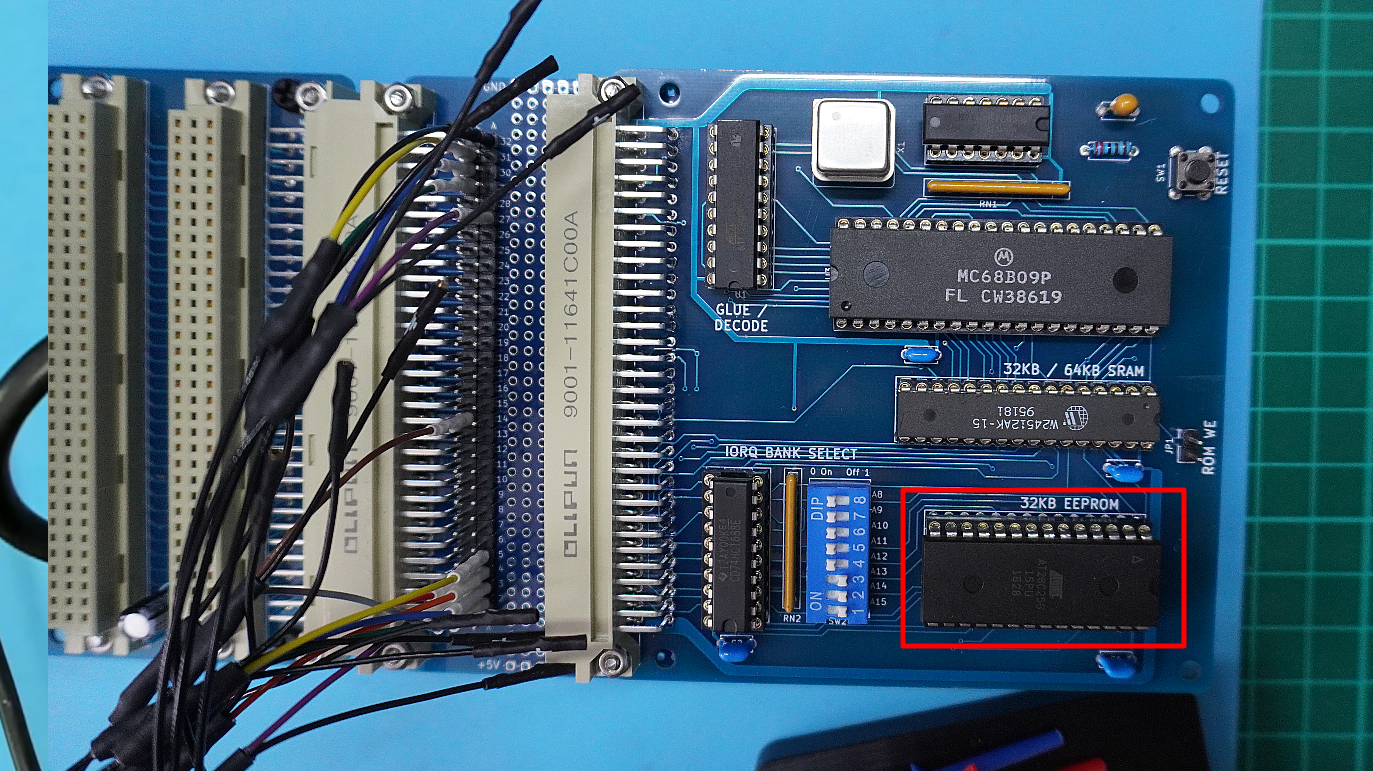 Minimalist Europe Card Bus (MECB) – MC6809 CPU Card (Part 2 – Testing ...