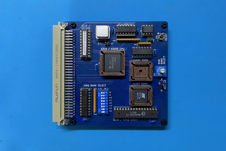 Minimalist Europe Card Bus (MECB) – 6309 PLCC packaged CPU Card ...